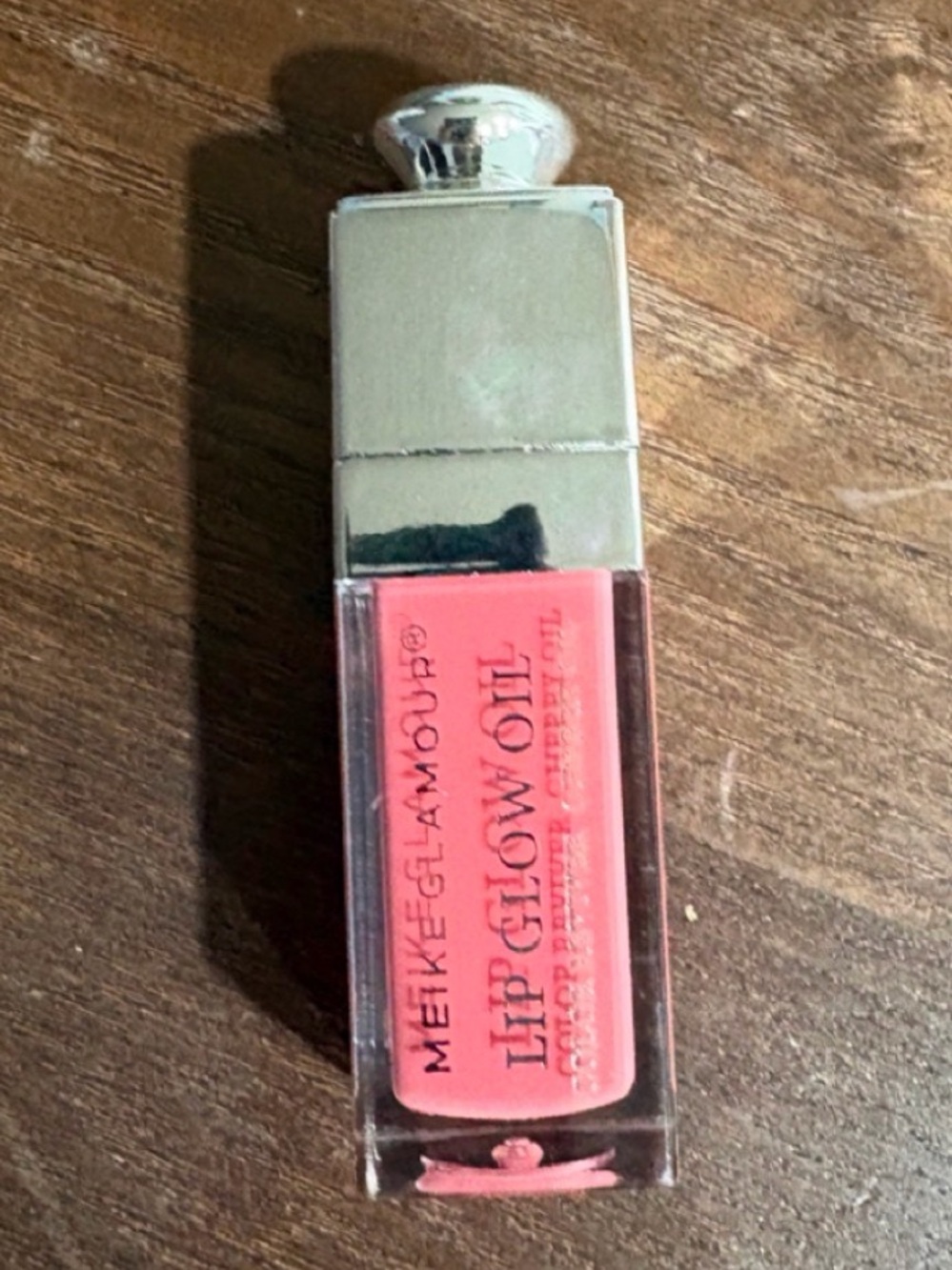 Meike #5 Glamour Lip Glow Oil - Pink Hydrating Shine